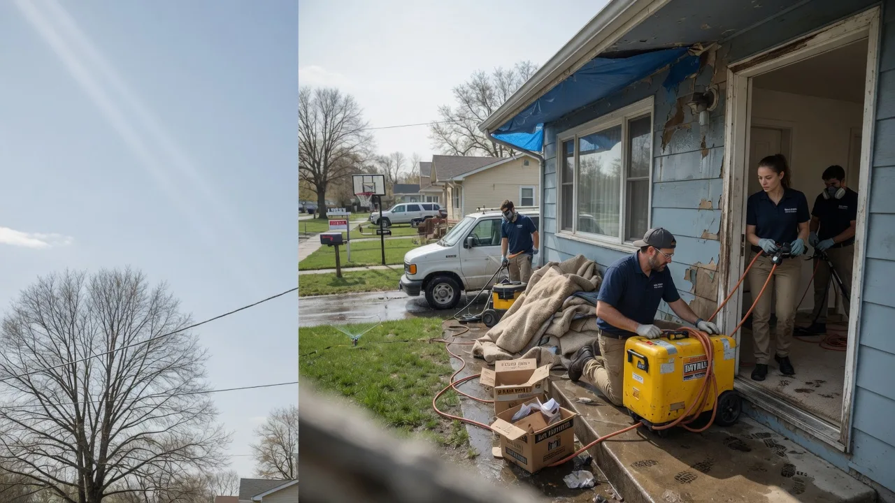 Basement Flood Cleanup in Angela, MT near me